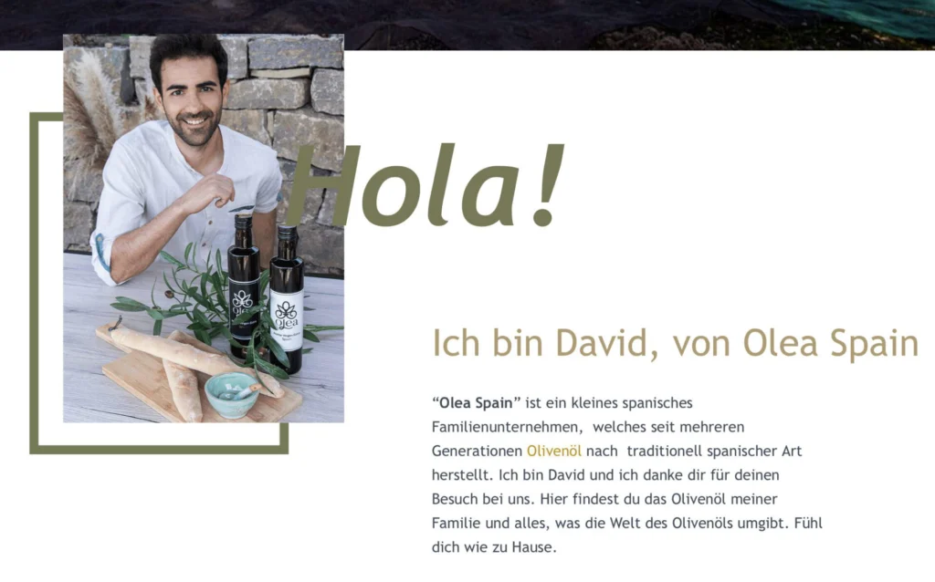 Olivenöl aus Familienbetrieb in Spanien